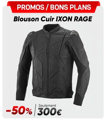 Blouson Cuir IXON RAGE à 300€