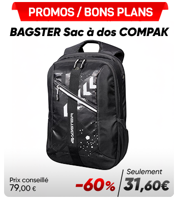 BAGSTER Sac à dos COMPAK