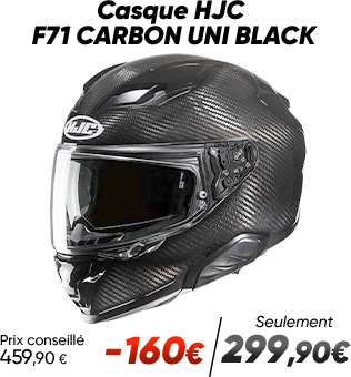 HJC Casque F71 CARBON UNI BLACK