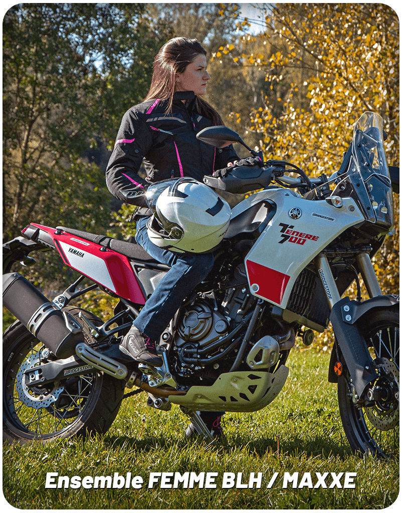 équipement moto trail pour femme