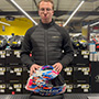 Thomas chez Maxxess Lille/Seclin teste le casque intégral Shark Aeron GP Replica Zarco GP de France-thumbnail