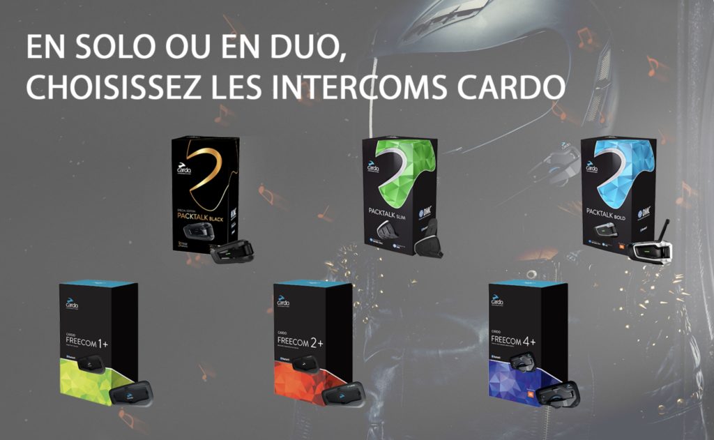 Choisissez les intercoms Cardo