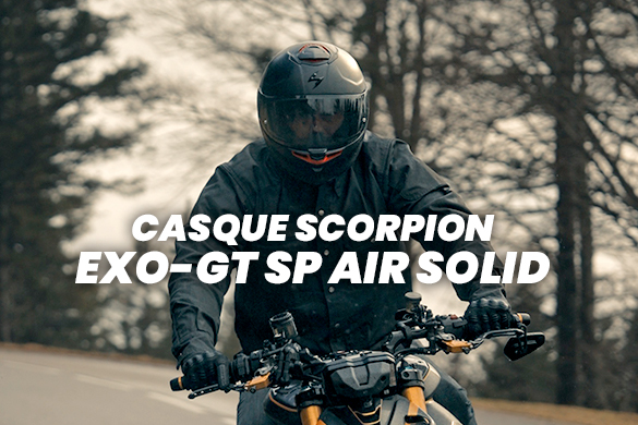 l’EXO-GT SP AIR, nouveau fleuron Touring de Scorpion