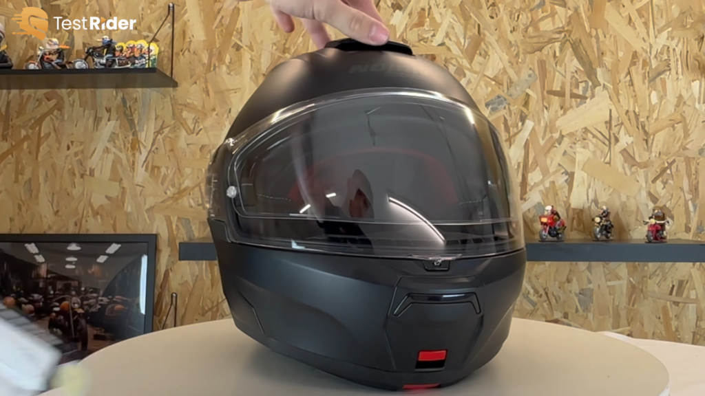 Vue de face du casque modulable Nolan N100-6