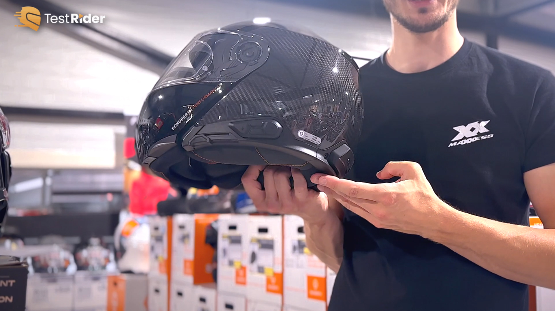 Casque Modulable SCHUBERTH C5 Gris - Homologué ECE 22.06 - Léger Et Connecté - 10