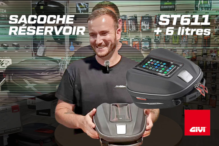 Test de la sacoche réservoir GIVI ST611 — l’avis de Mathieu de Maxxess Perpignan