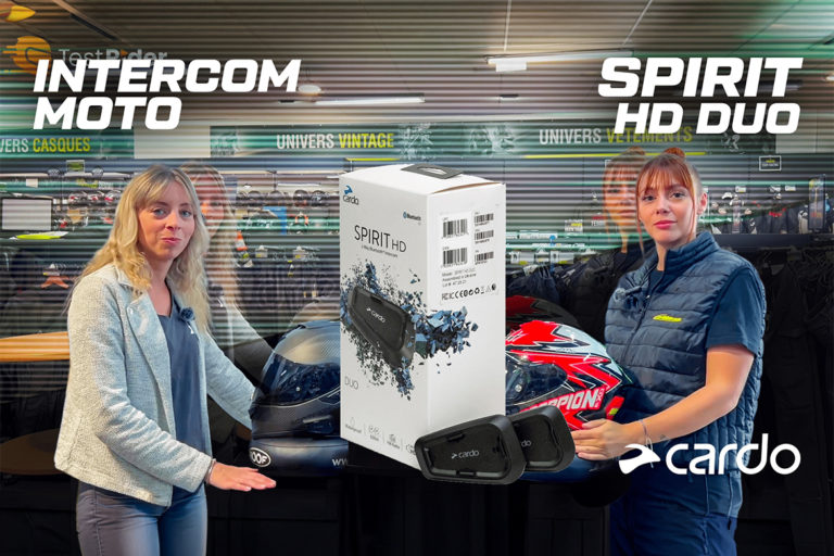 Test de l’intercom Spirit HD DUO de Cardo — l’avis de Virginie et Mélissa de Maxxess Perpignan