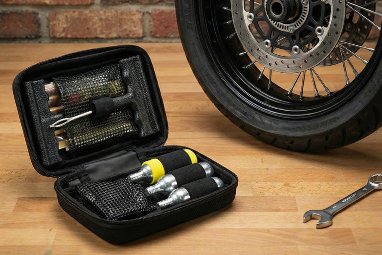 Pneu Moto Crevé : Tuto et Test du Kit de Réparation tubeless MAXXE
