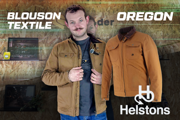 Test du blouson Oregon de HELSTONS — l’avis de Tony de Maxxess France