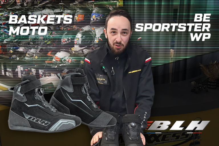Test des baskets moto Be Sportster WP de BLH — l’avis de Augustin de Maxxess Clermont-Fd