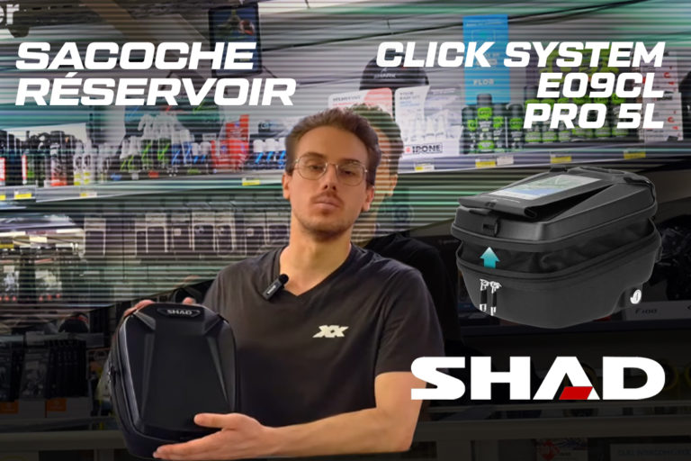 Test de la sacoche réservoir Click System E09CL Pro de Shad par Lorenzo de Maxxess Toulouse