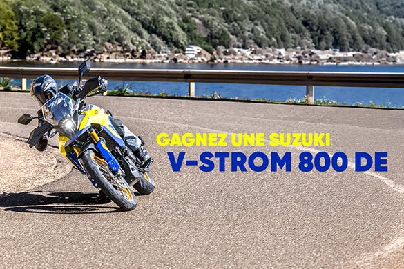 Gagnez une Suzuki V-Strom 800 DE
