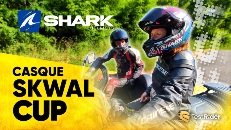 Test du casque SKWAL CUP de SHARK par Lætitia de Maxxess Salaise