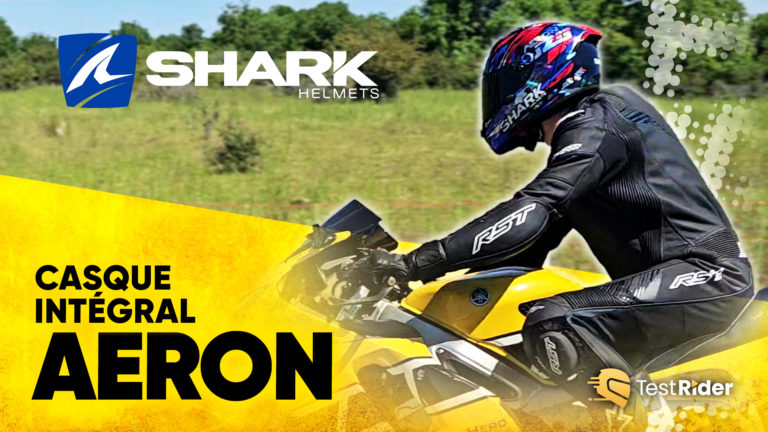 Test du casque AERON de SHARK par Augustin de Maxxess Clermont-Ferrand